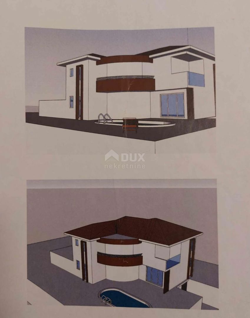 OPATIJA, MATULJI - casa in costruzione 230m2 + dintorni 400m2