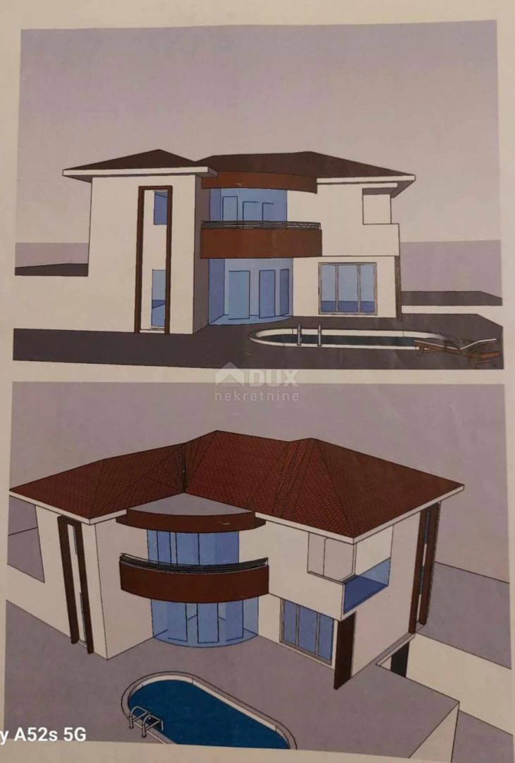 OPATIJA, MATULJI - casa in costruzione 230m2 + dintorni 400m2