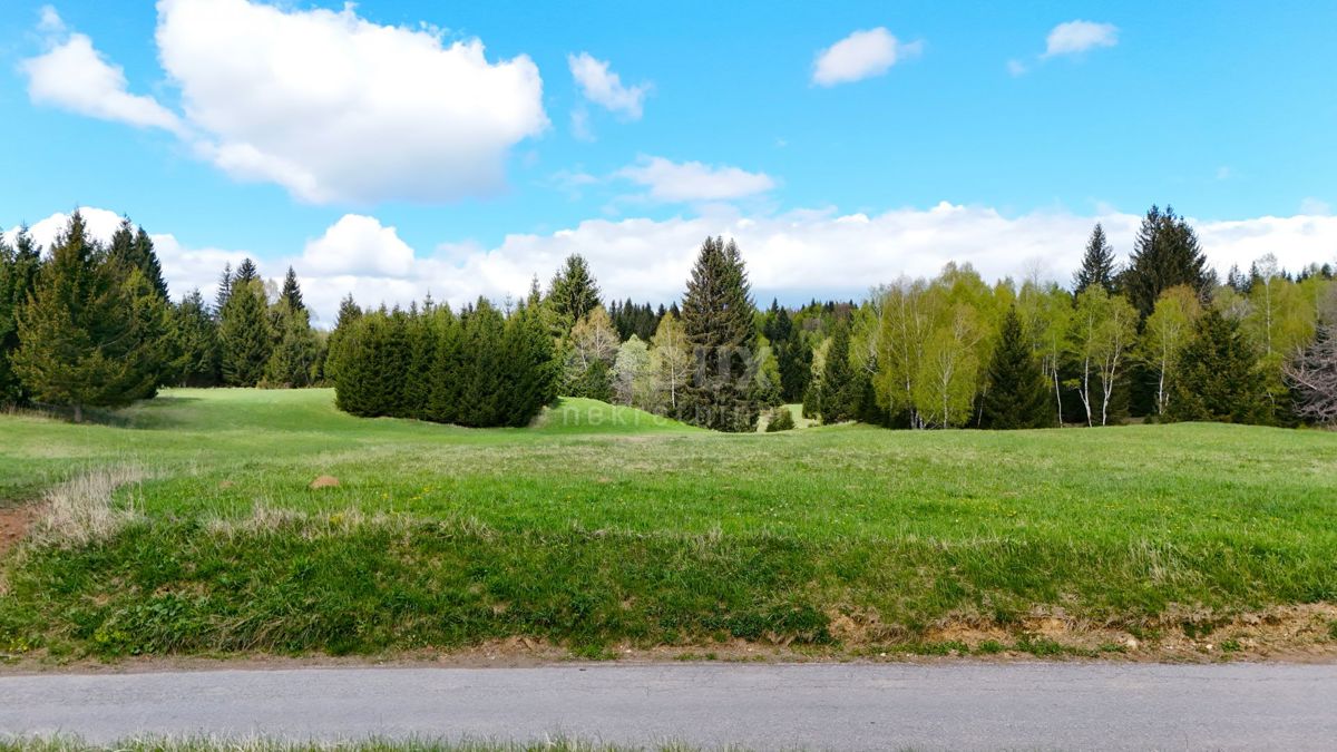 GORSKI KOTAR, HLEVCI - Bellissimo terreno edificabile di 4193 m2