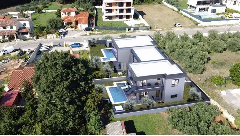 ISTRIA, MEDULINO - Moderna casa duplex con piscina!