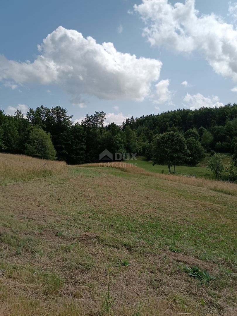 GORSKI KOTAR, RAVNA GORA - Terreno edificabile con permesso di costruire