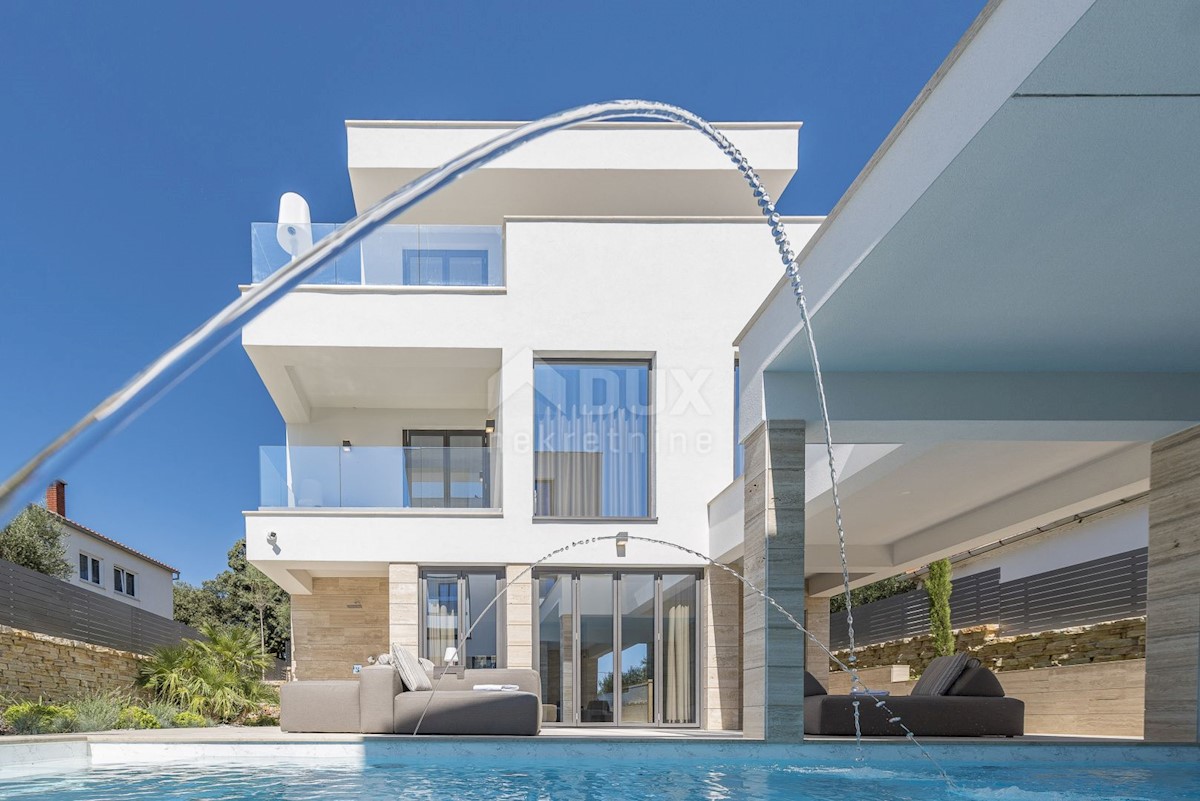 ZADAR, VRSI - Lussuose ville gemelle 1a fila al mare