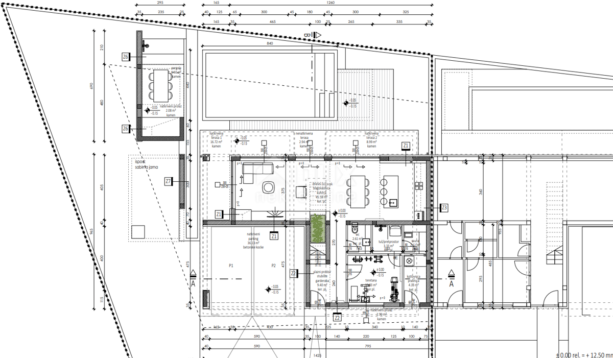 ZADAR, ZATON - Villa bifamiliare di lusso con piscina riscaldata, sauna e palestra! Nuova costruzione! A1