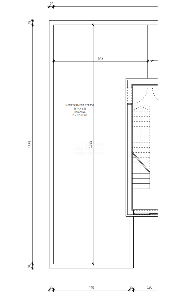 Appartamento Maslenica, Jasenice, 79,33m2