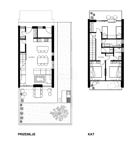 Terreno Barbat na Rabu, Rab, 705m2