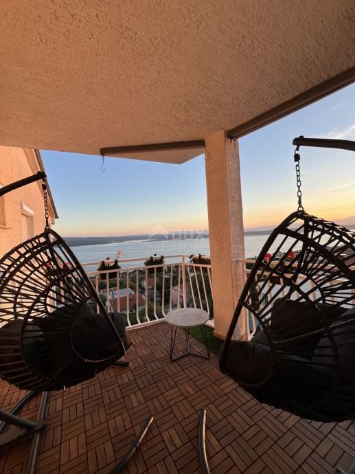 CRIKVENICA, DRAMALJ - bellissimo 1 camera da letto + bagno con una meravigliosa vista sul mare