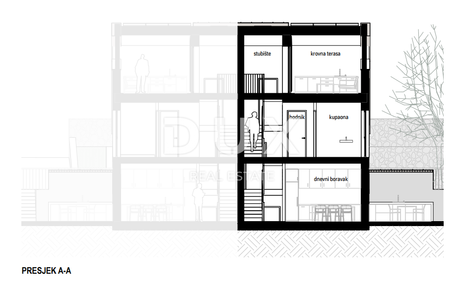 RIJEKA, KOSTRENA - esclusivo appartamento con piscina - nuova costruzione con vista panoramica sul mare! OPPORTUNITÀ!