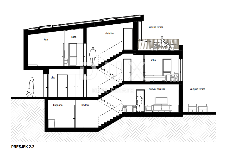 RIJEKA, KOSTRENA - esclusivo appartamento con piscina - nuova costruzione con vista panoramica sul mare! OPPORTUNITÀ!