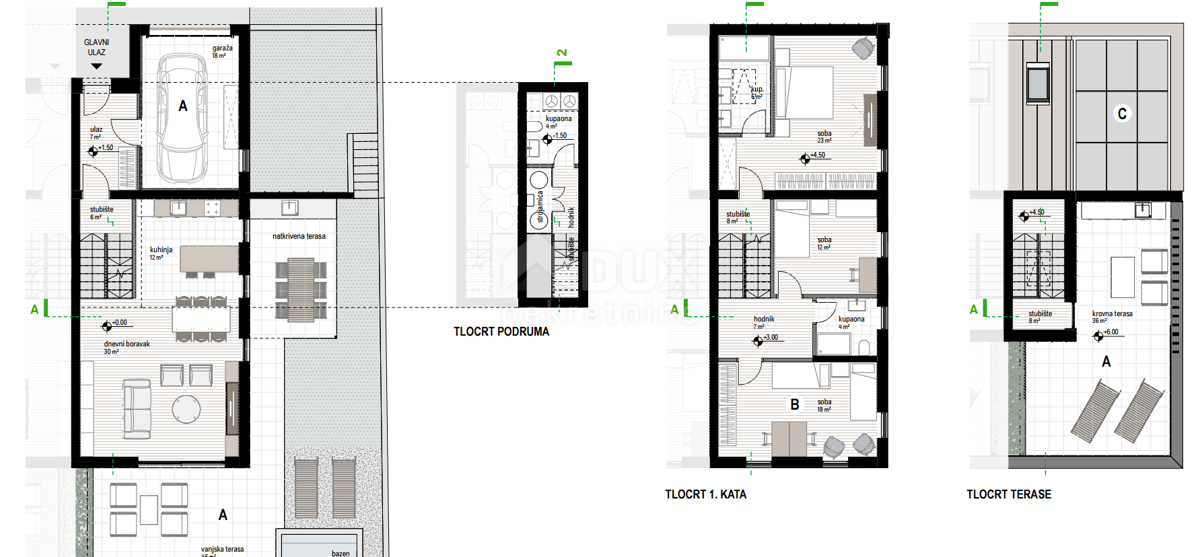 RIJEKA, KOSTRENA - esclusivo appartamento con piscina - nuova costruzione con vista panoramica sul mare! OPPORTUNITÀ!