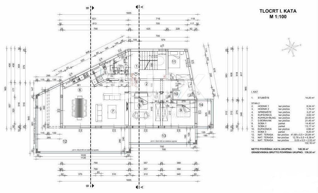 OPATIJA, MATULJI - Eccellente nuova costruzione nelle immediate vicinanze del centro di Matulji