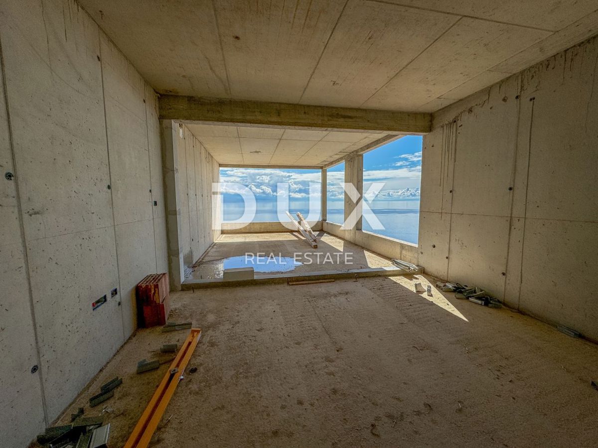 ABBAZIA, CENTRO - appartamento con vista in un nuovo edificio sopra il centro di Abbazia 