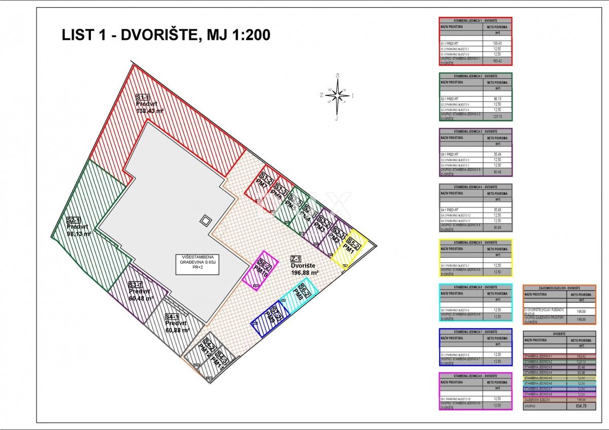 ŠIBENIK, VODICE - Confortevole appartamento duplex in posizione tranquilla
