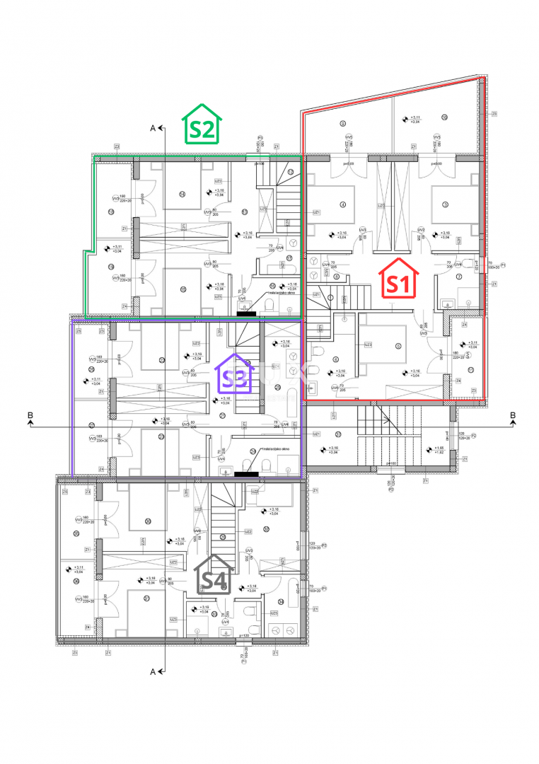 ŠIBENIK, VODICE - Confortevole appartamento duplex in posizione tranquilla