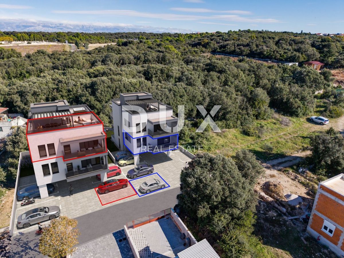 ZADAR, PETRČANE - Moderno attico in costruzione Z1 S4