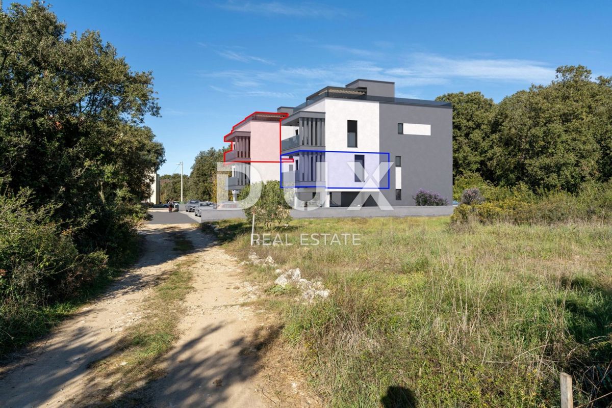 ZADAR, PETRČANE - Moderno attico in costruzione Z1 S4