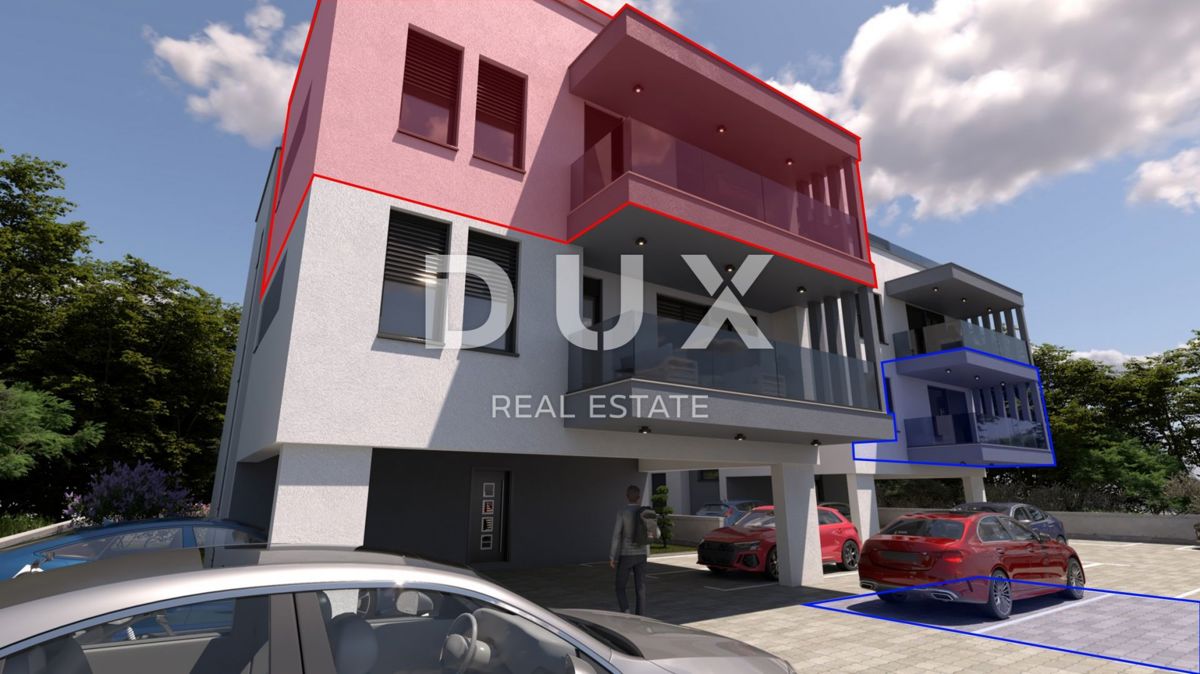 ZADAR, PETRČANE - Moderno attico in costruzione Z1 S4