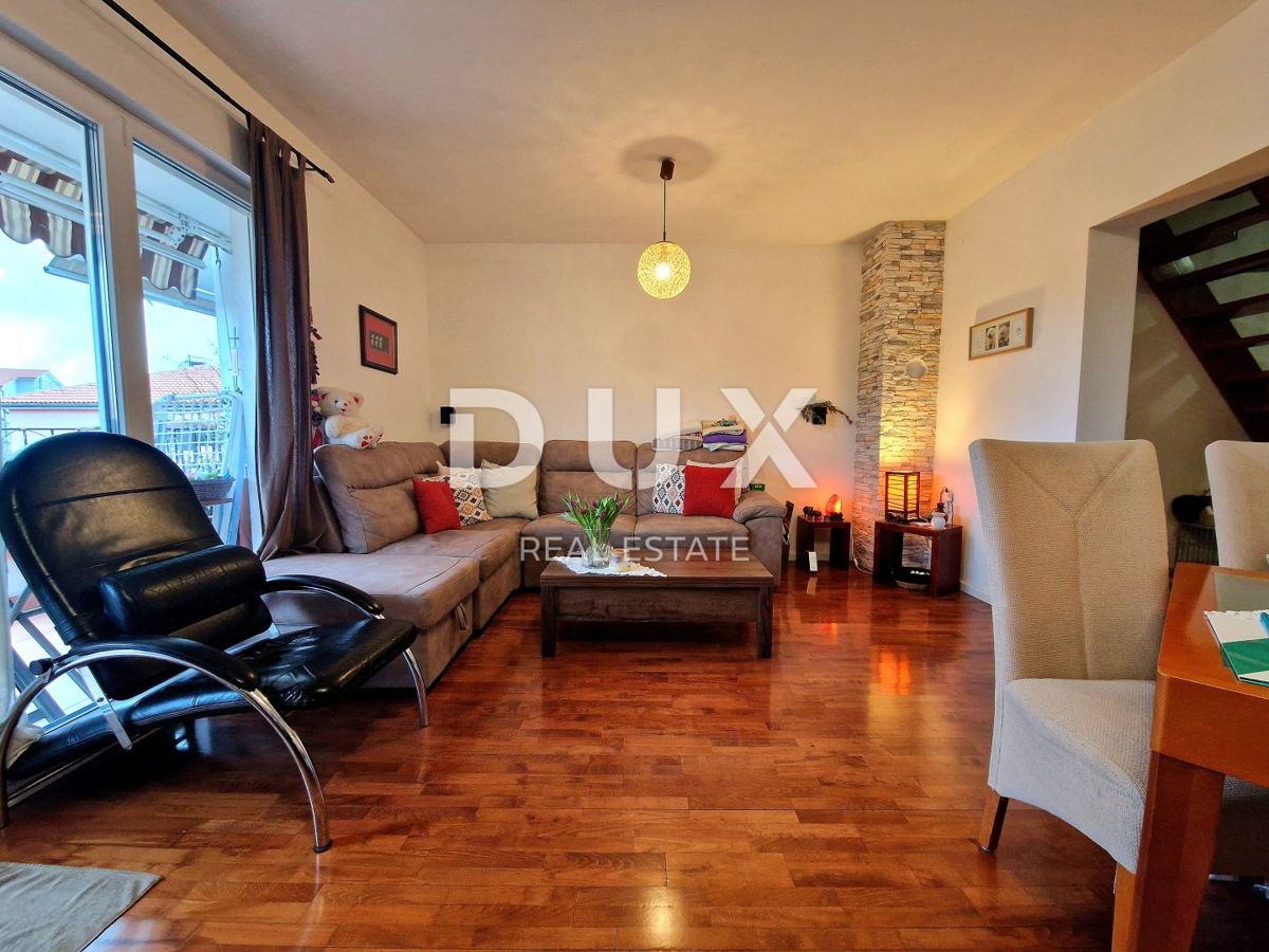 RIJEKA, SRDOČI - appartamento su due piani con 4 camere da letto, 145m2