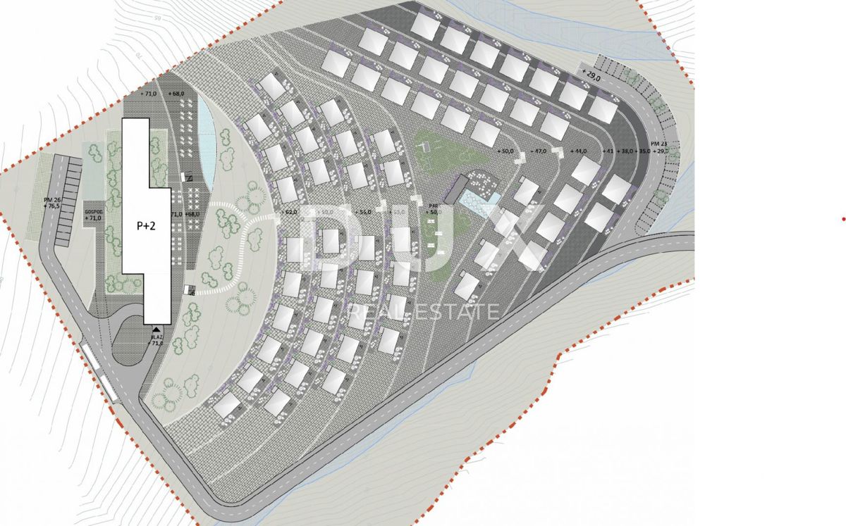 ISOLA DI KRK - Complesso di lusso per investimenti, 1a fila dal mare!!
