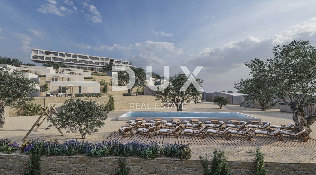 ISOLA DI KRK - Complesso di lusso per investimenti, 1a fila dal mare!!