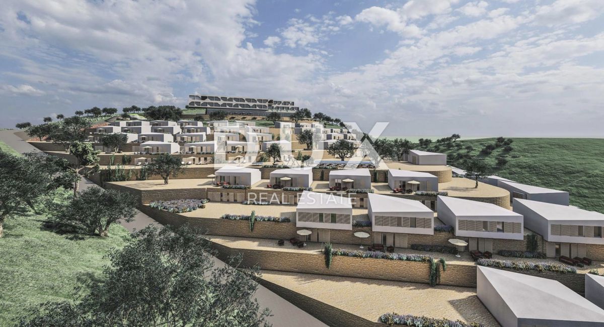 ISOLA DI KRK - Complesso di lusso per investimenti, 1a fila dal mare!!
