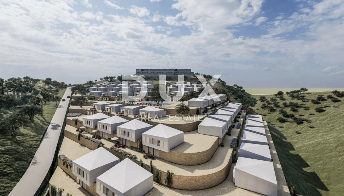 ISOLA DI KRK - Complesso di lusso per investimenti, 1a fila dal mare!!