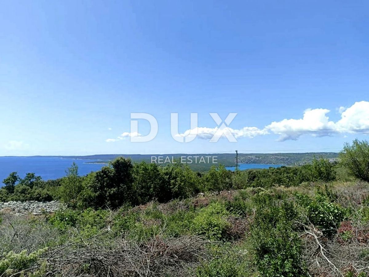 ISTRIA, RABAC - Terreno con vista mare