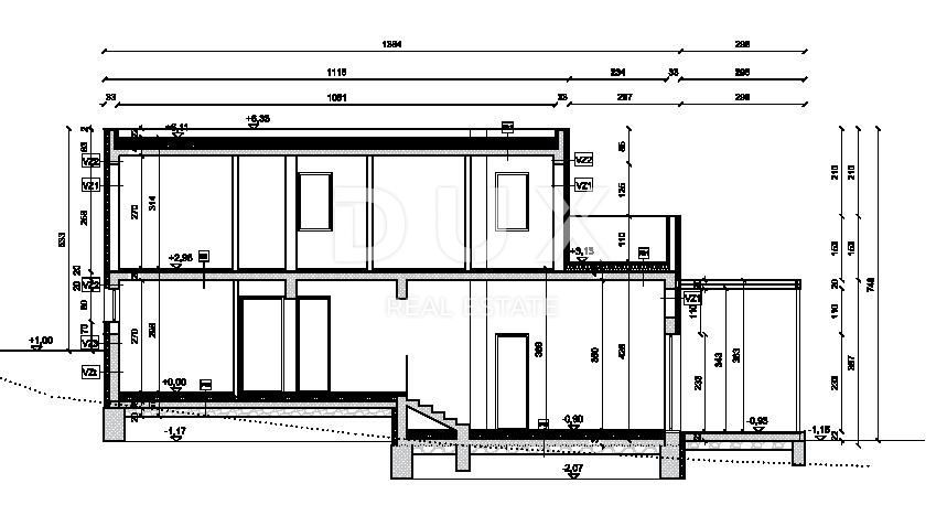 ISTRIA, SVETVINČENAT - Terreno con permesso di costruzione per una casa moderna