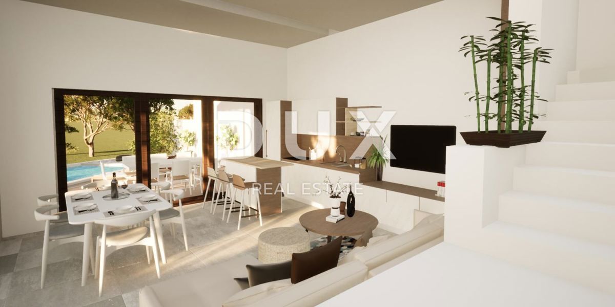 ISTRIA, SVETVINČENAT - Terreno con permesso di costruzione per una casa moderna