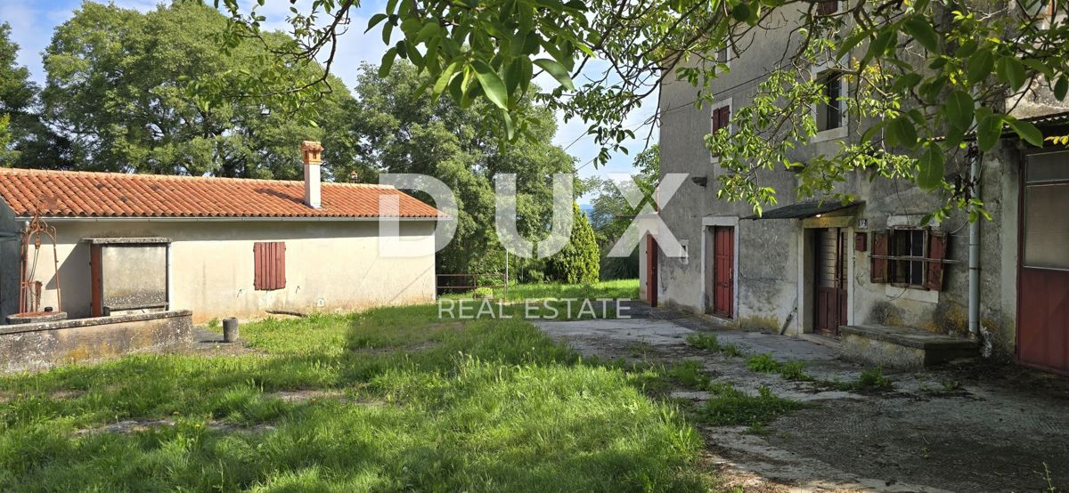 ISTRIA, LABIN - Ampia proprietà con 3 case e 18.500 m2 di terreno