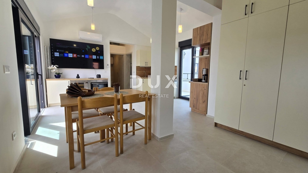 ZADAR, VIR - APPARTAMENTO DI NUOVA COSTRUZIONE A 20 M DALLA SPIAGGIA - VISTA MARE!