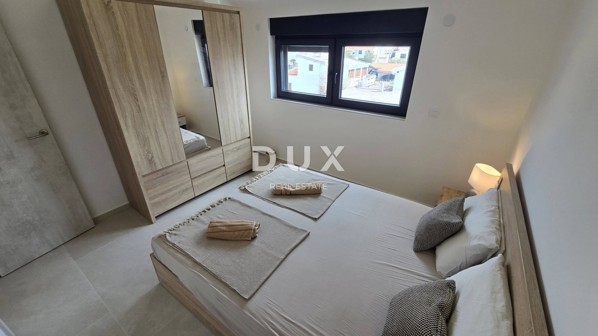 ZADAR, VIR - APPARTAMENTO DI NUOVA COSTRUZIONE A 20 M DALLA SPIAGGIA - VISTA MARE!