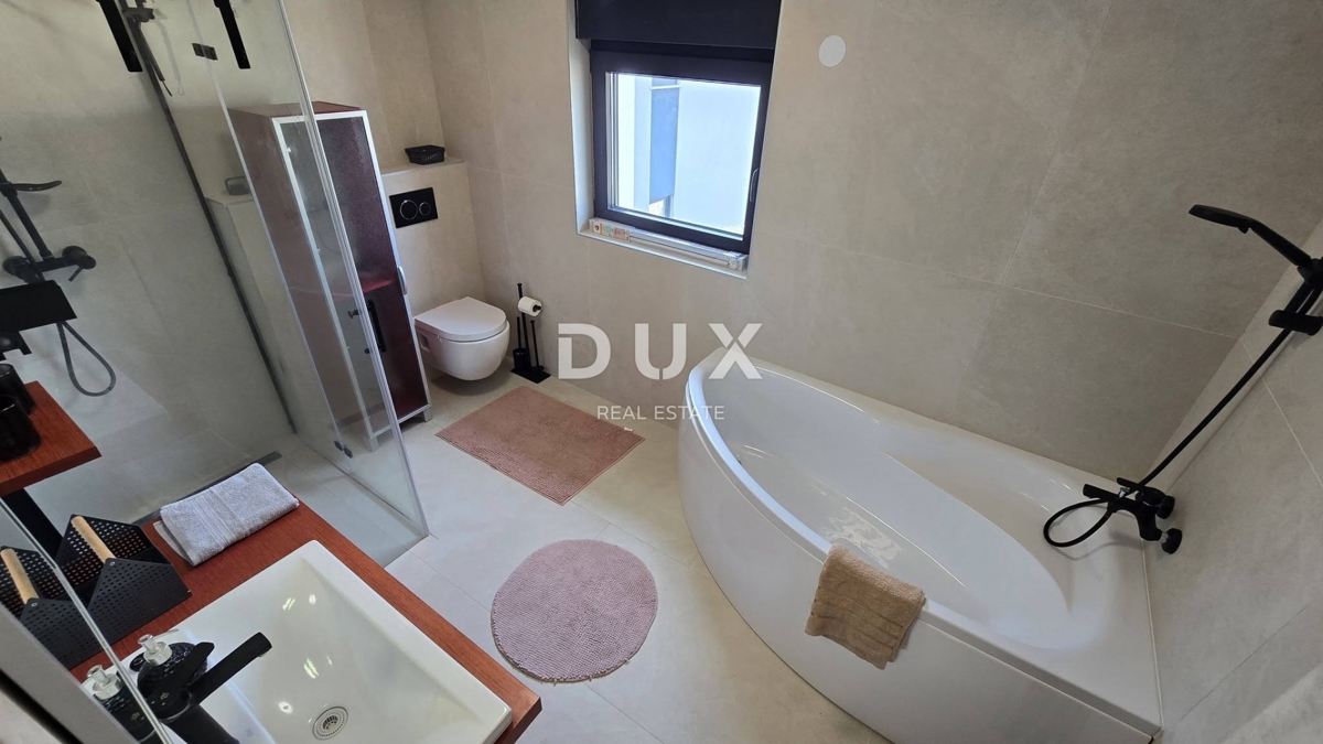 ZADAR, VIR - APPARTAMENTO DI NUOVA COSTRUZIONE A 20 M DALLA SPIAGGIA - VISTA MARE!