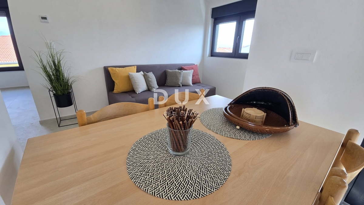 ZADAR, VIR - APPARTAMENTO DI NUOVA COSTRUZIONE A 20 M DALLA SPIAGGIA - VISTA MARE!