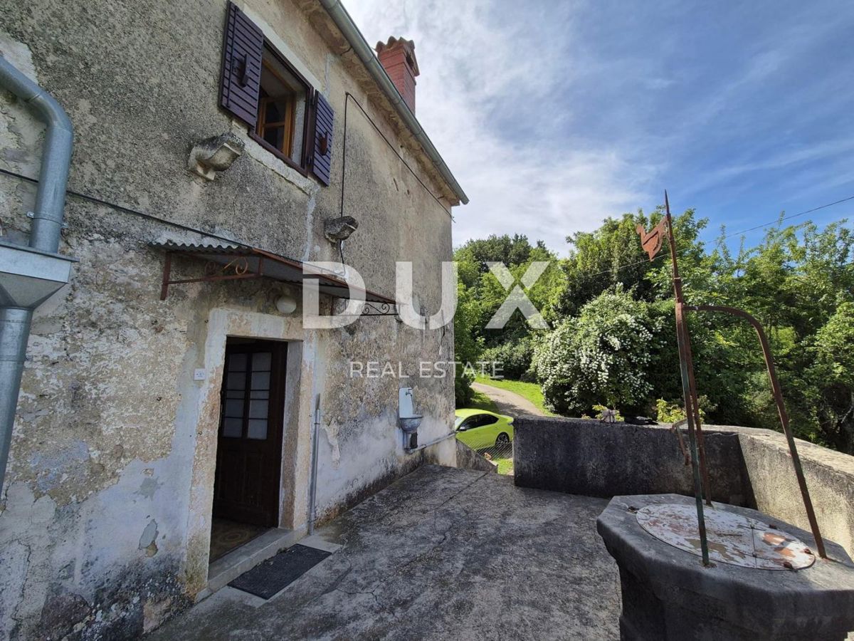 ISTRIA, LABIN - Autentica casa istriana in pietra con dependance e ampio giardino