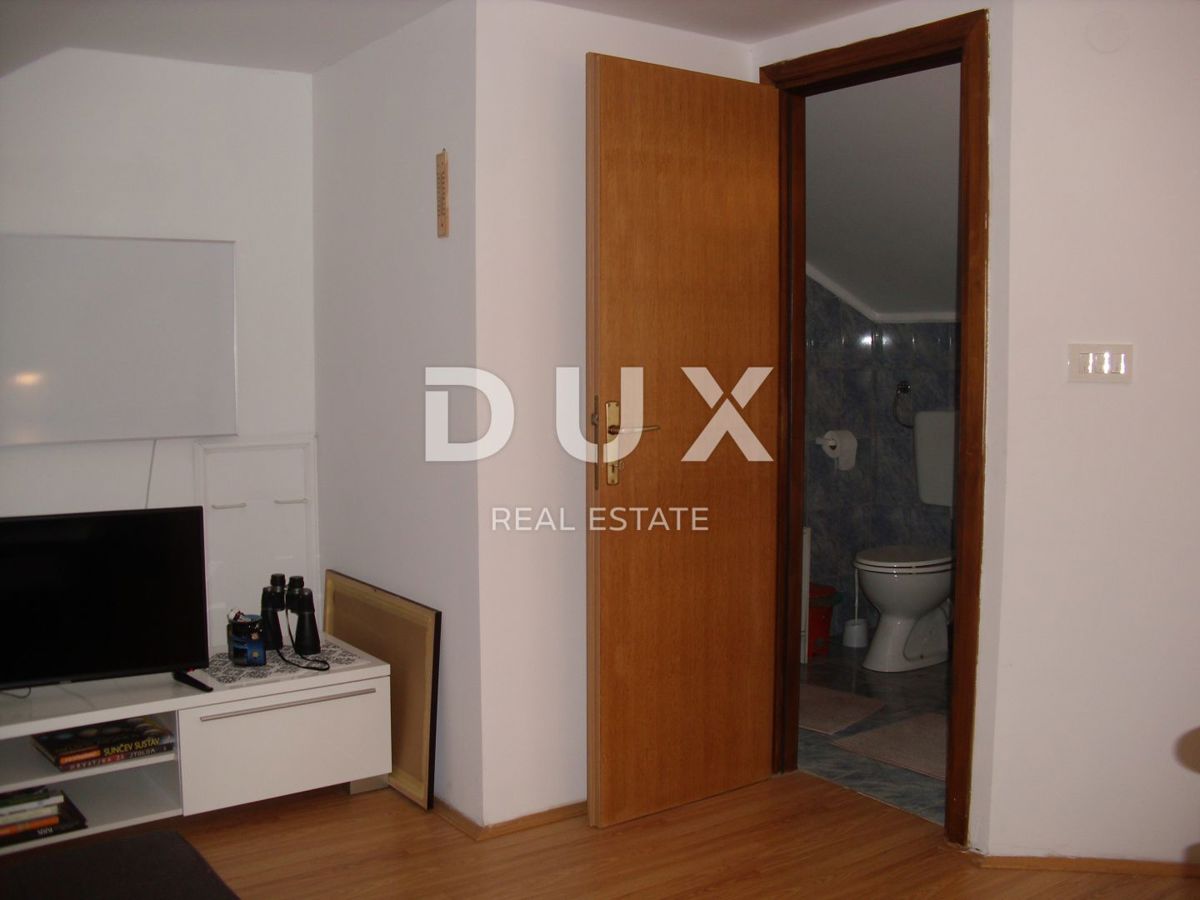 CITTÀ DI KRK - Appartamento 126 m2 con vista e 200 m dal mare