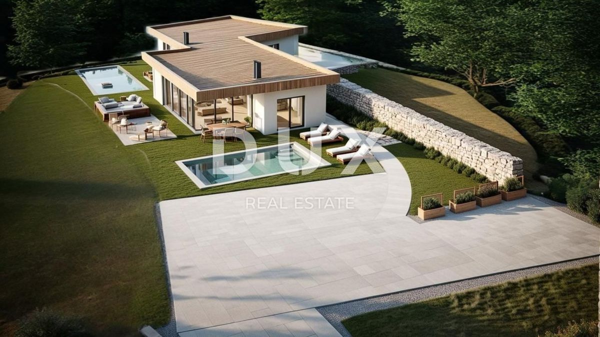 ISOLA DI KRK - Terreno esclusivo con progetto e permesso