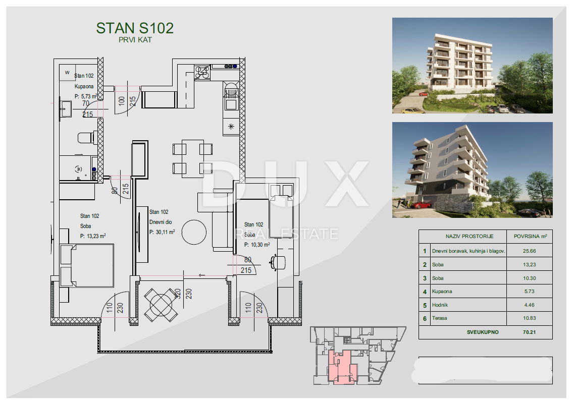 Appartamento Zamet, Rijeka, 100m2