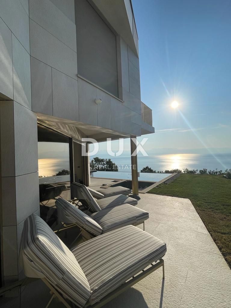 RIVIERA DI ABBAZIA - villa di nuova costruzione, un capolavoro architettonico sulla Riviera di Abbazia con il mare a portata di mano