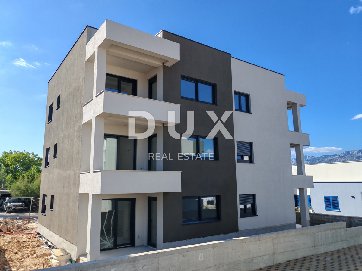 ZADAR, RAŽANAC - Nuovo edificio! Riscaldamento a pavimento, ascensore, vista mare, ripostiglio...! S2