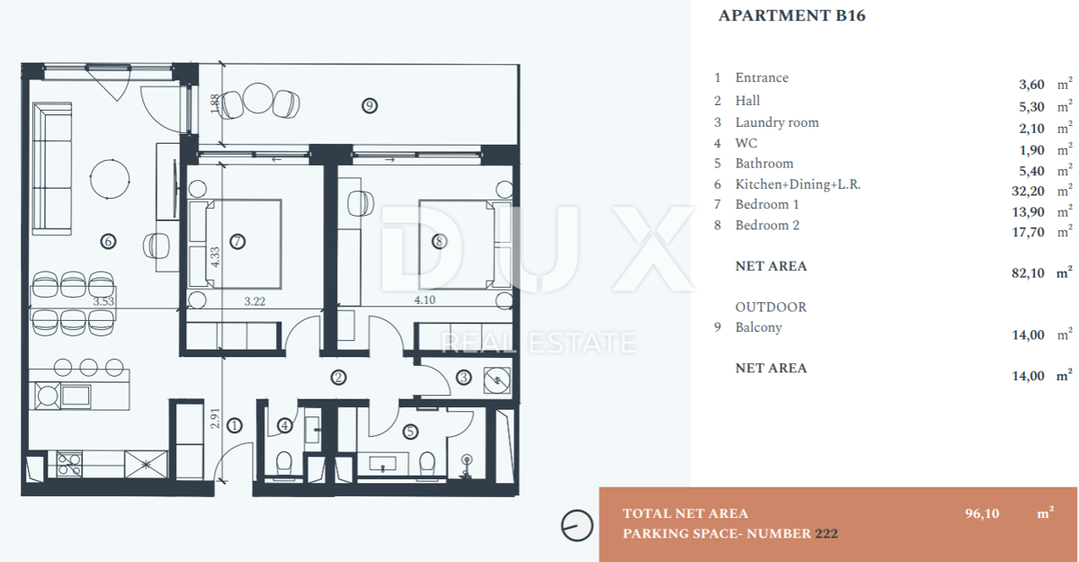 Appartamento Savudrija, Umag, 103,60m2