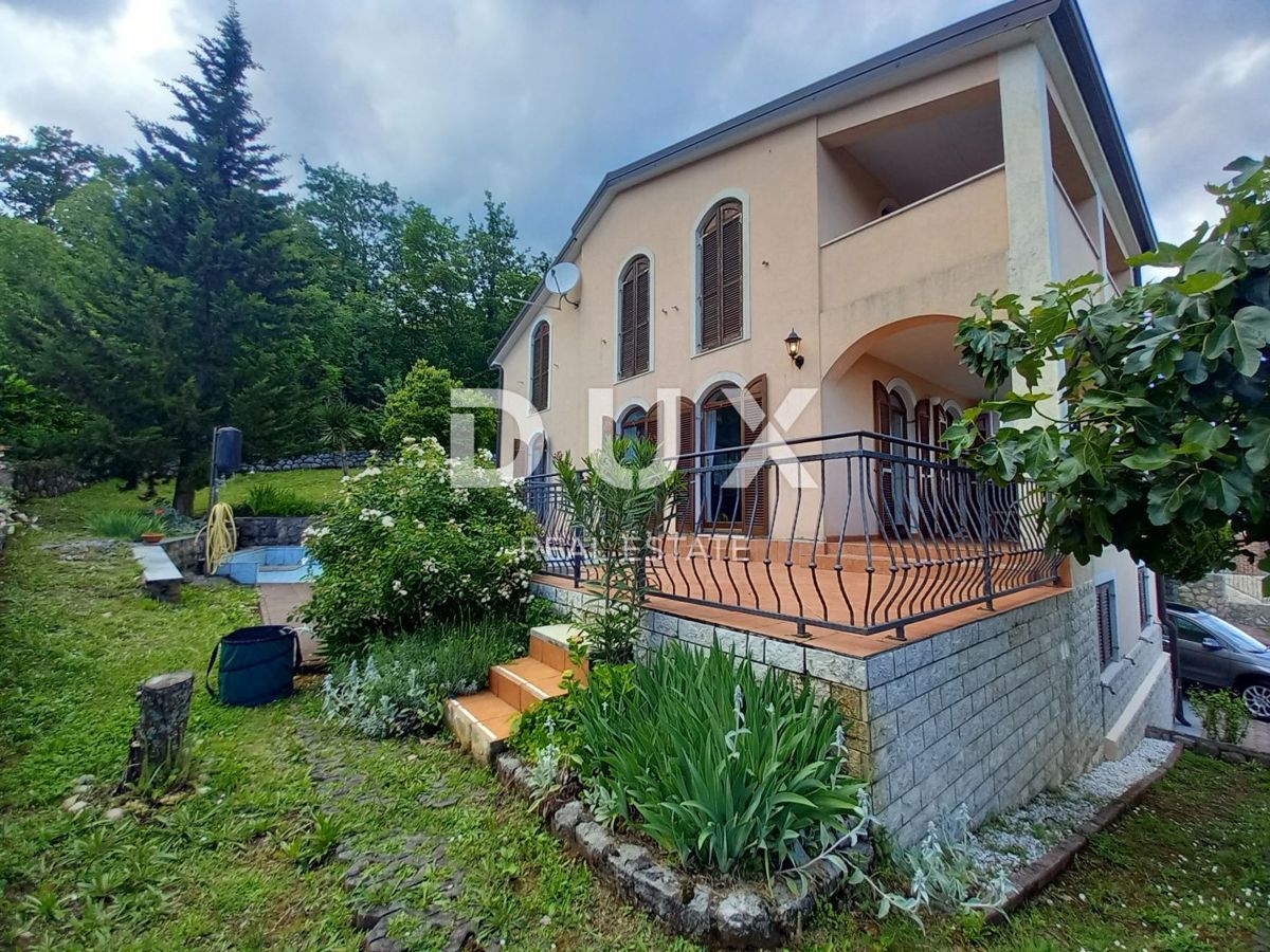 OPATIJA, POLJANE - Bella casa indipendente con piscina, garage e vista mare
