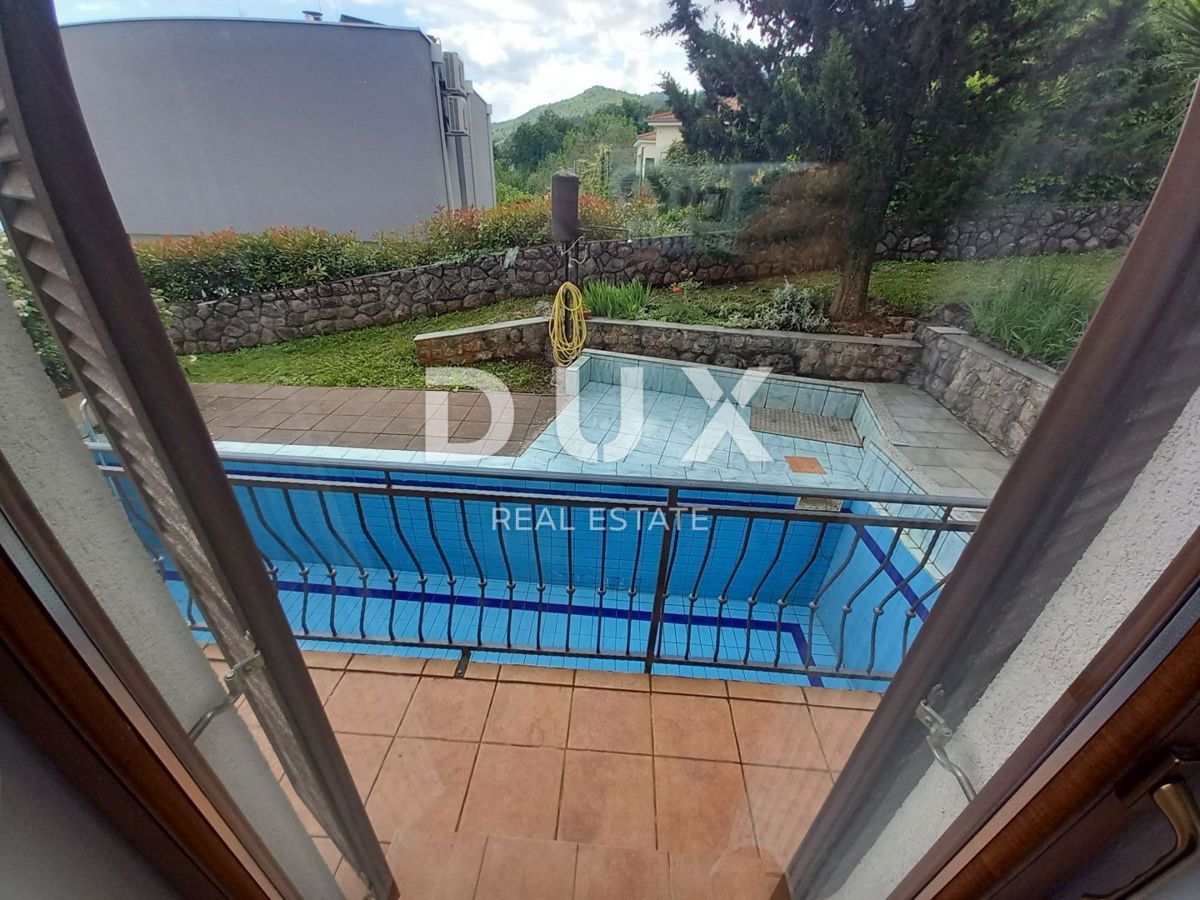 OPATIJA, POLJANE - Bella casa indipendente con piscina, garage e vista mare