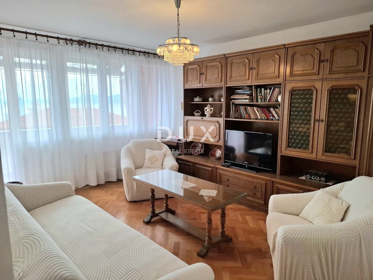 RIJEKA - 2 camere da letto + soggiorno con vista mare