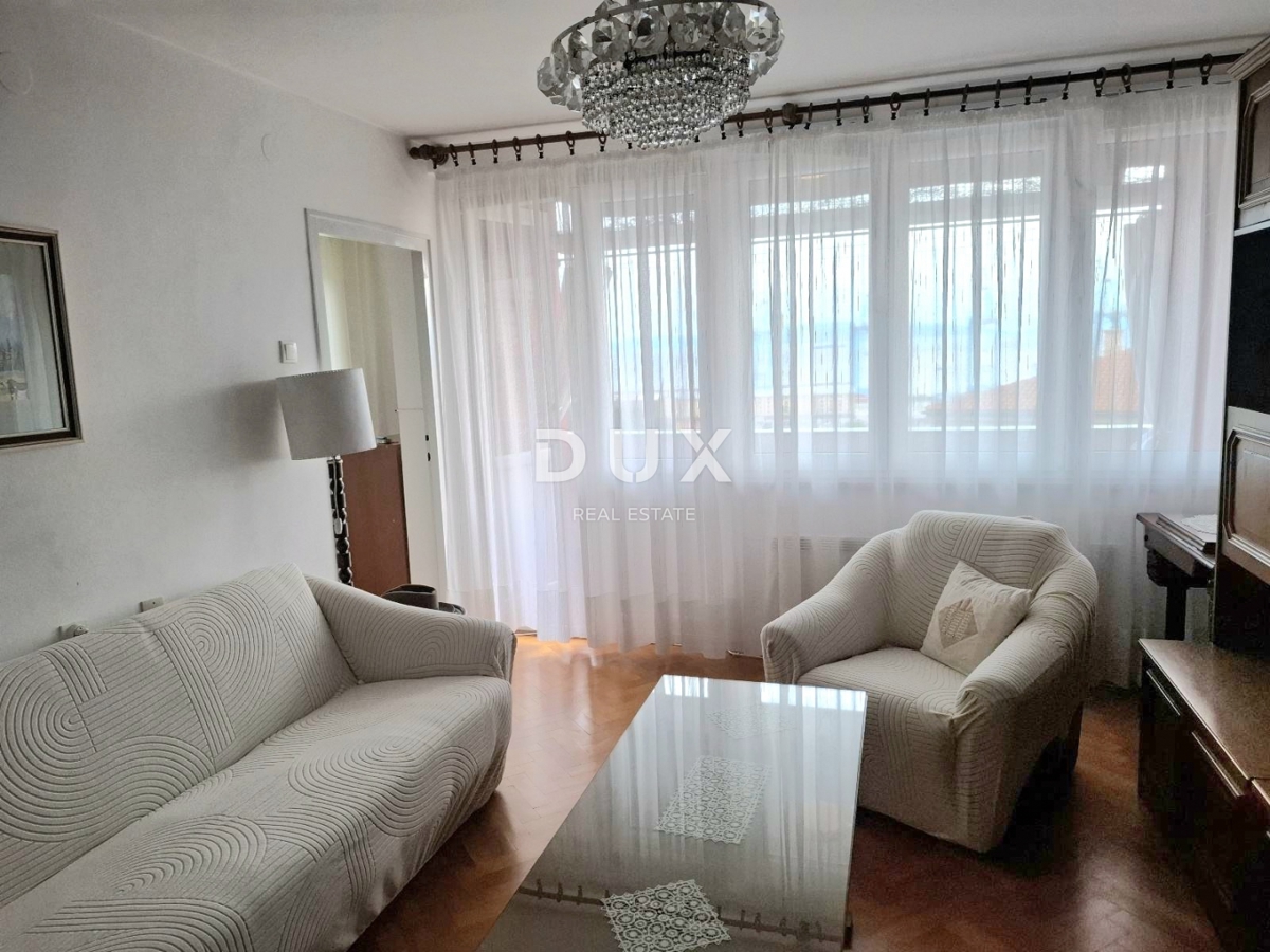 RIJEKA - 2 camere da letto + soggiorno con vista mare