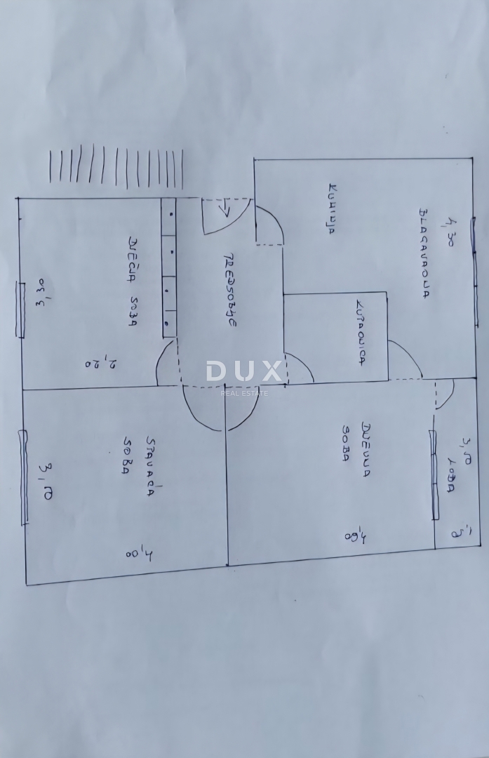 RIJEKA - 2 camere da letto + soggiorno con vista mare