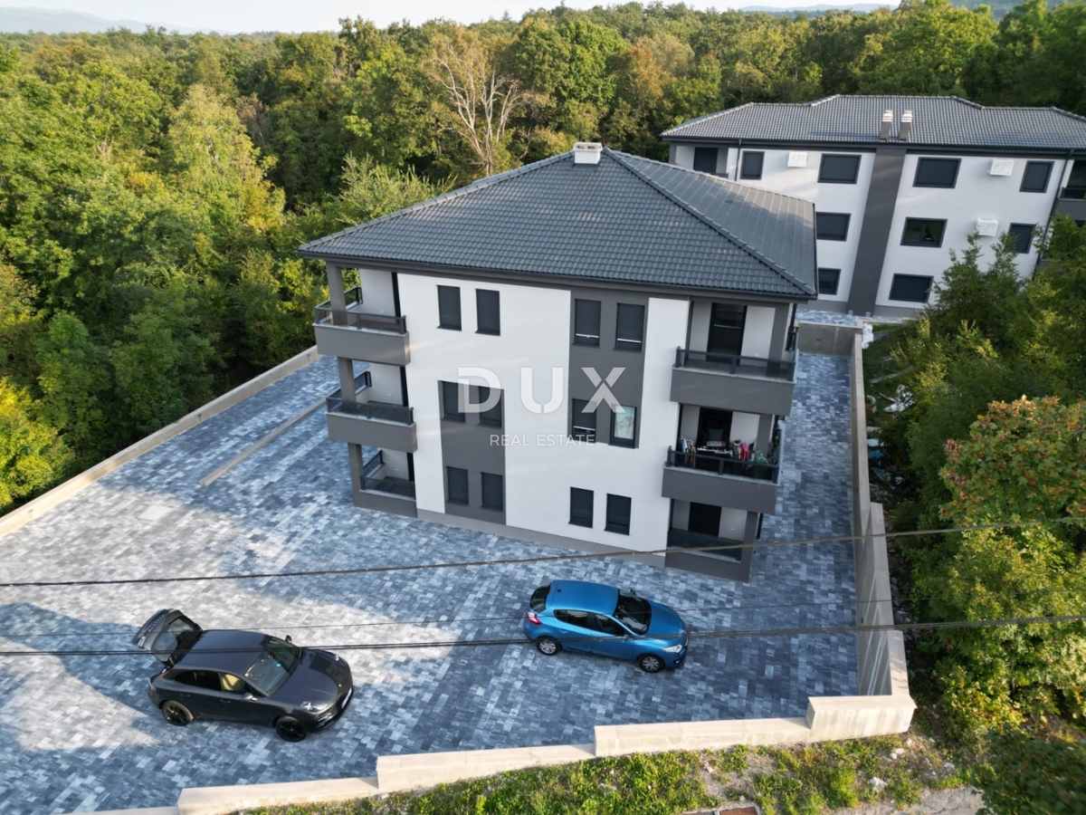 MATULJI, JUŠIĆI, JURDANI - appartamento 1° piano, 64,99m2 in un nuovo edificio DB+2S con giardino