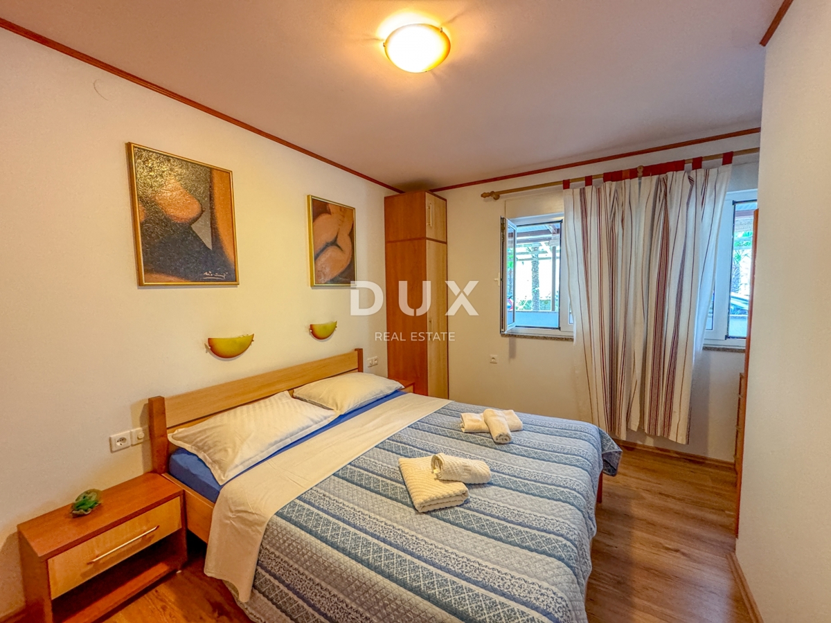 OPATIJA, MOŠĆENIČKA DRAGA - appartamento con terrazza al piano terra, a 4 minuti a piedi dalla spiaggia, GARAGE!