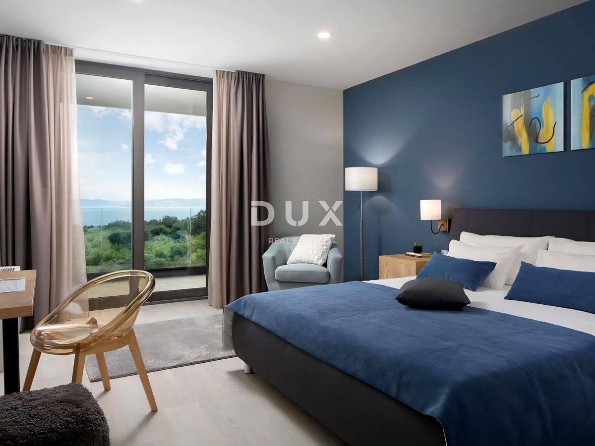 ISTRIA, RABAC - Villa moderna con vista panoramica sul mare