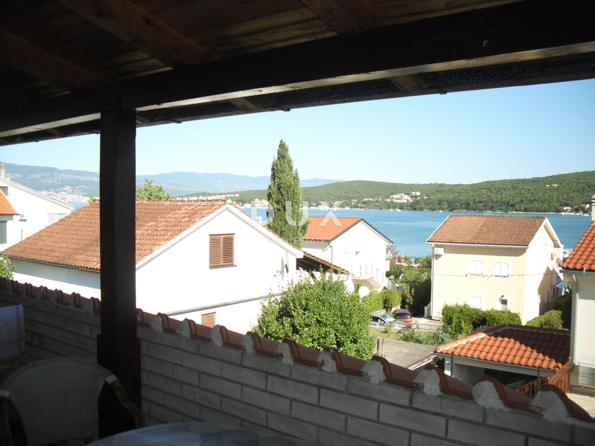 ISOLA DI KRK, BAIA DI SOLINE - Casa indipendente a 100 m dal mare