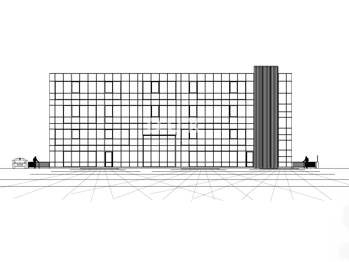 RIJEKA, KUKULJANOVO – Nuovo – Terreno di 2350 m2 nel centro della zona industriale con permesso di costruire